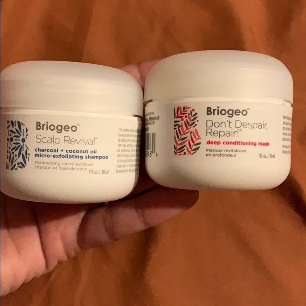 Briogeo deep conditioning hair mask